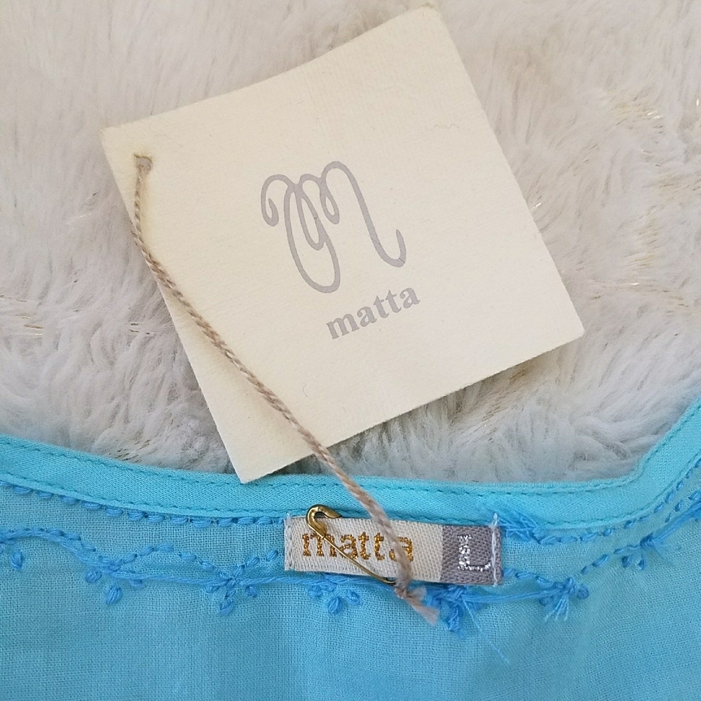 MATTA Embroidered Tunic/Blouse - Picture 8 of 9